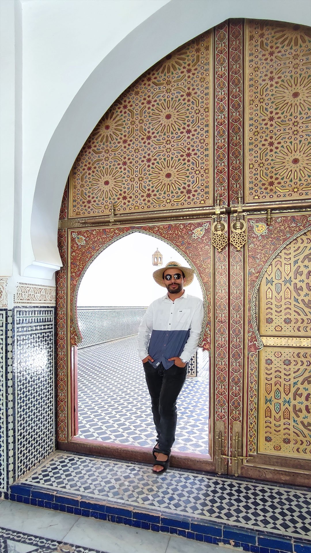 Museum Molay Ali Cherif's ornate doorway