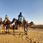 Camel riding in the Sahara in a 6 days tour from Marrakech